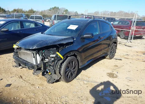 2021 Honda Hr-V Awd Sport z USA, uszkodzony, nr VIN 3CZRU6H15MM709435